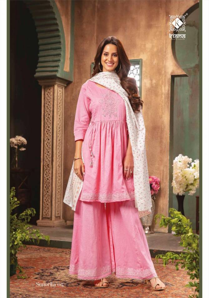 Kiana Senorita Fancy Stylish Festive Wear Salwar Suit Ready Made Collection